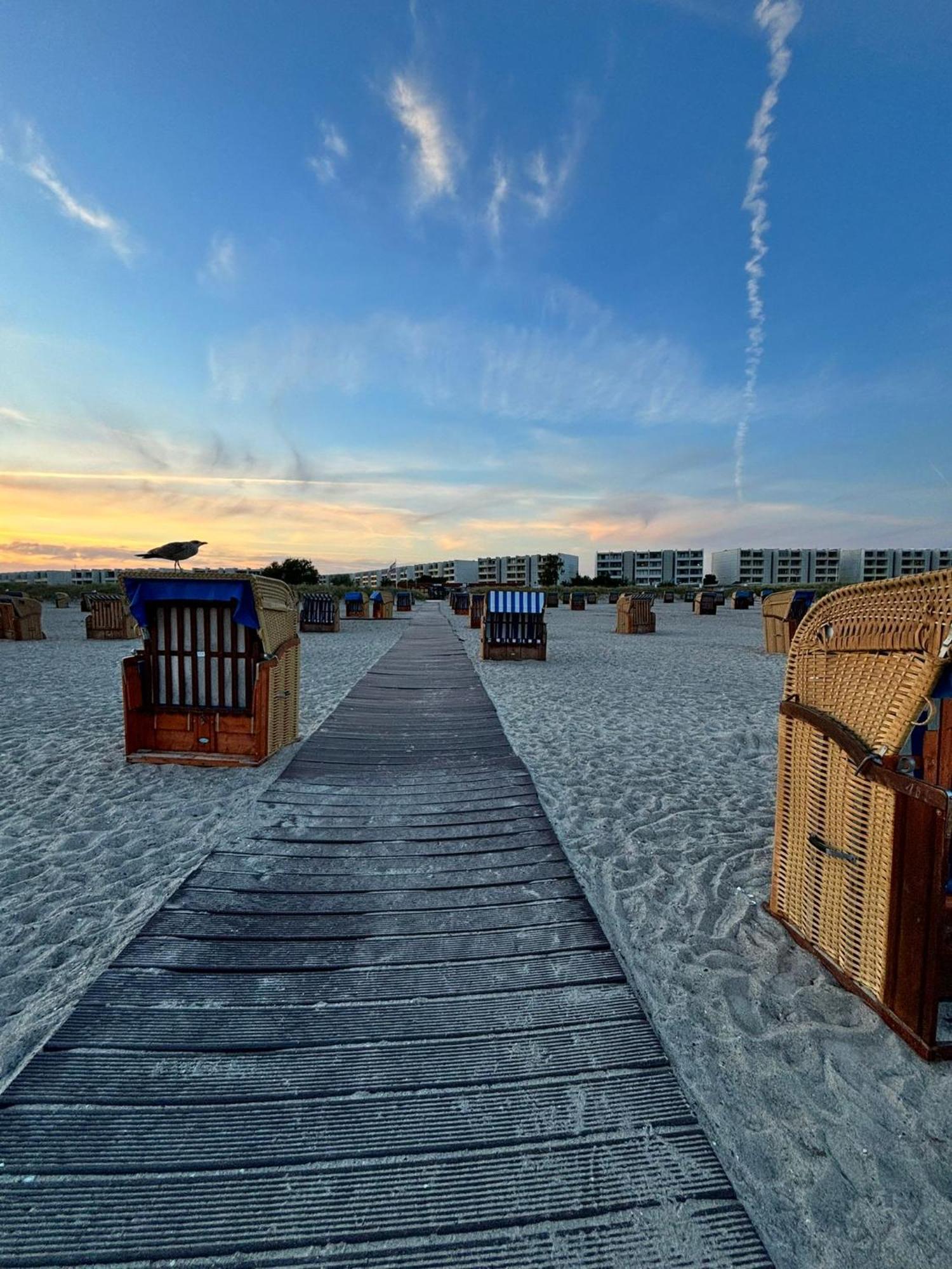 Quartier Suedstrand - Ferienwohnung Mit Meerblick Fehmarn Buitenkant foto